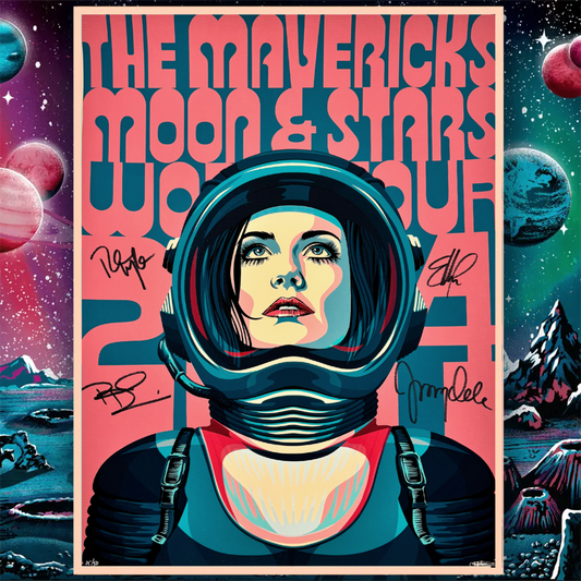 2024 Moon & Stars World Tour Poster - AUTOGRAPHED