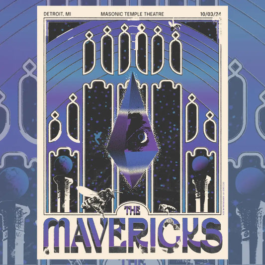 Concert poster for The Mavericks.