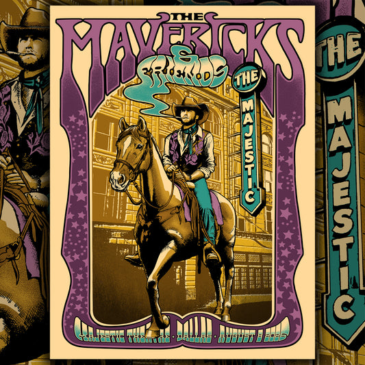 Autographed Dallas, TX Show Poster - August 8, 2026