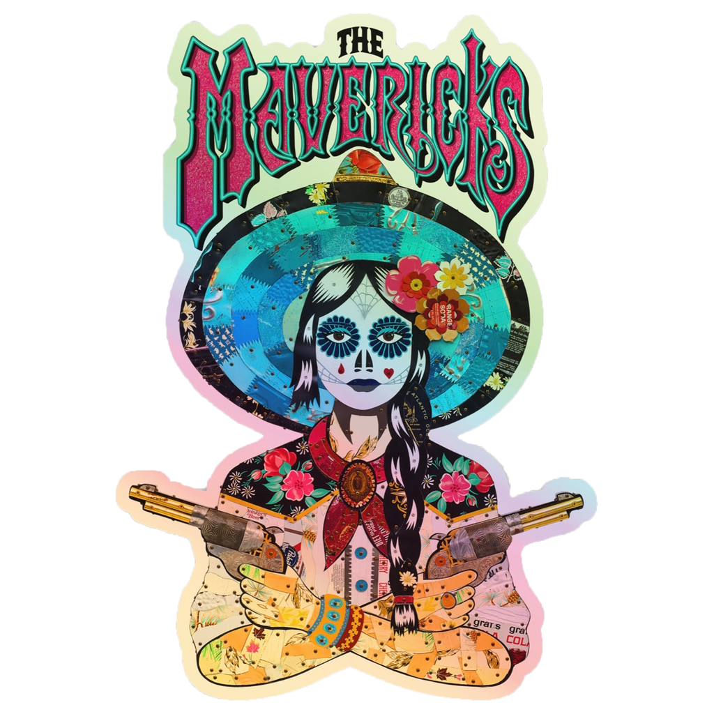 Holographic Mavericks ‘En Espanol’ Sticker