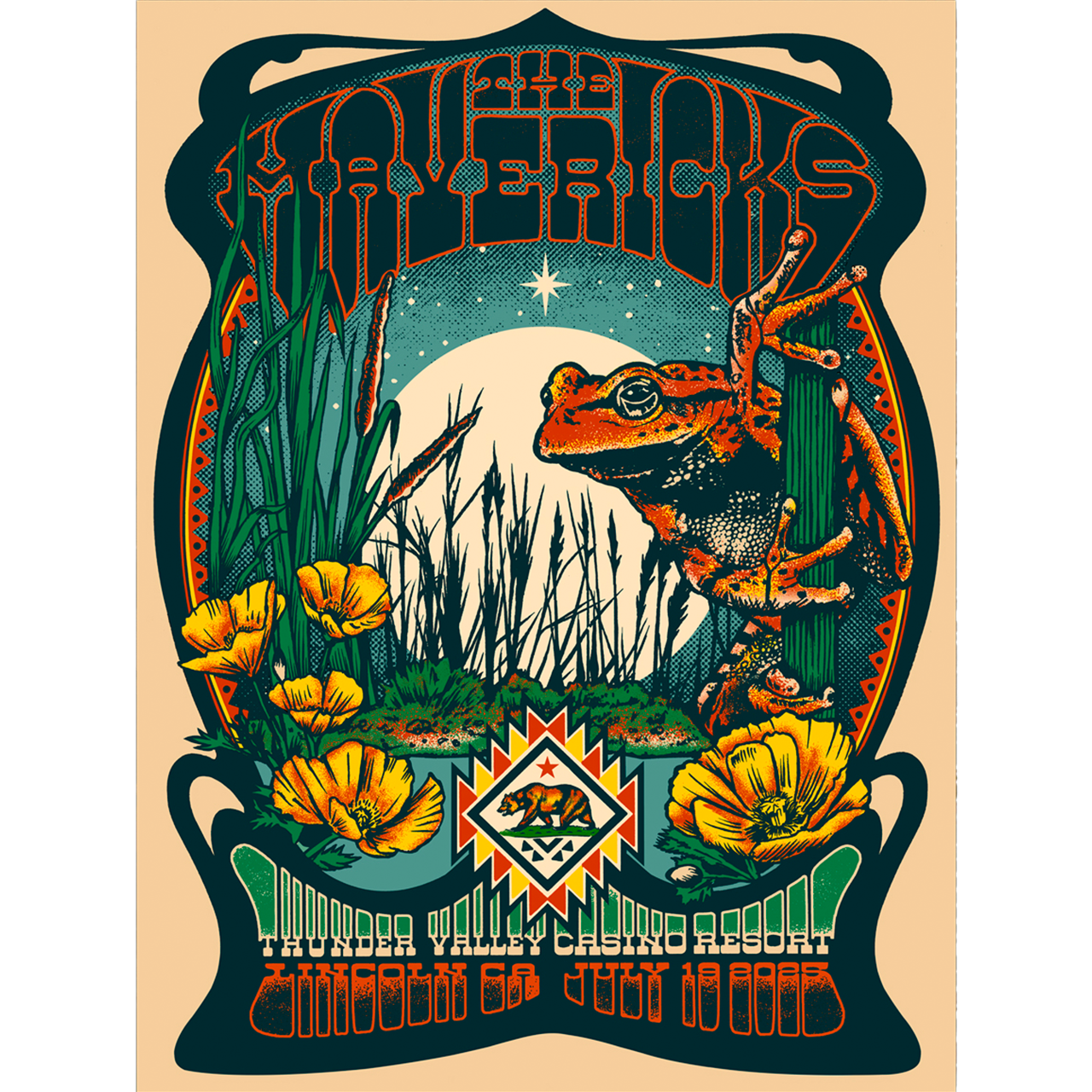 Autographed - Lincoln, CA - Thunder Valley Casino Resort Show Poster
