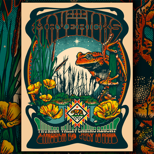 Autographed - Lincoln, CA - Thunder Valley Casino Resort Show Poster