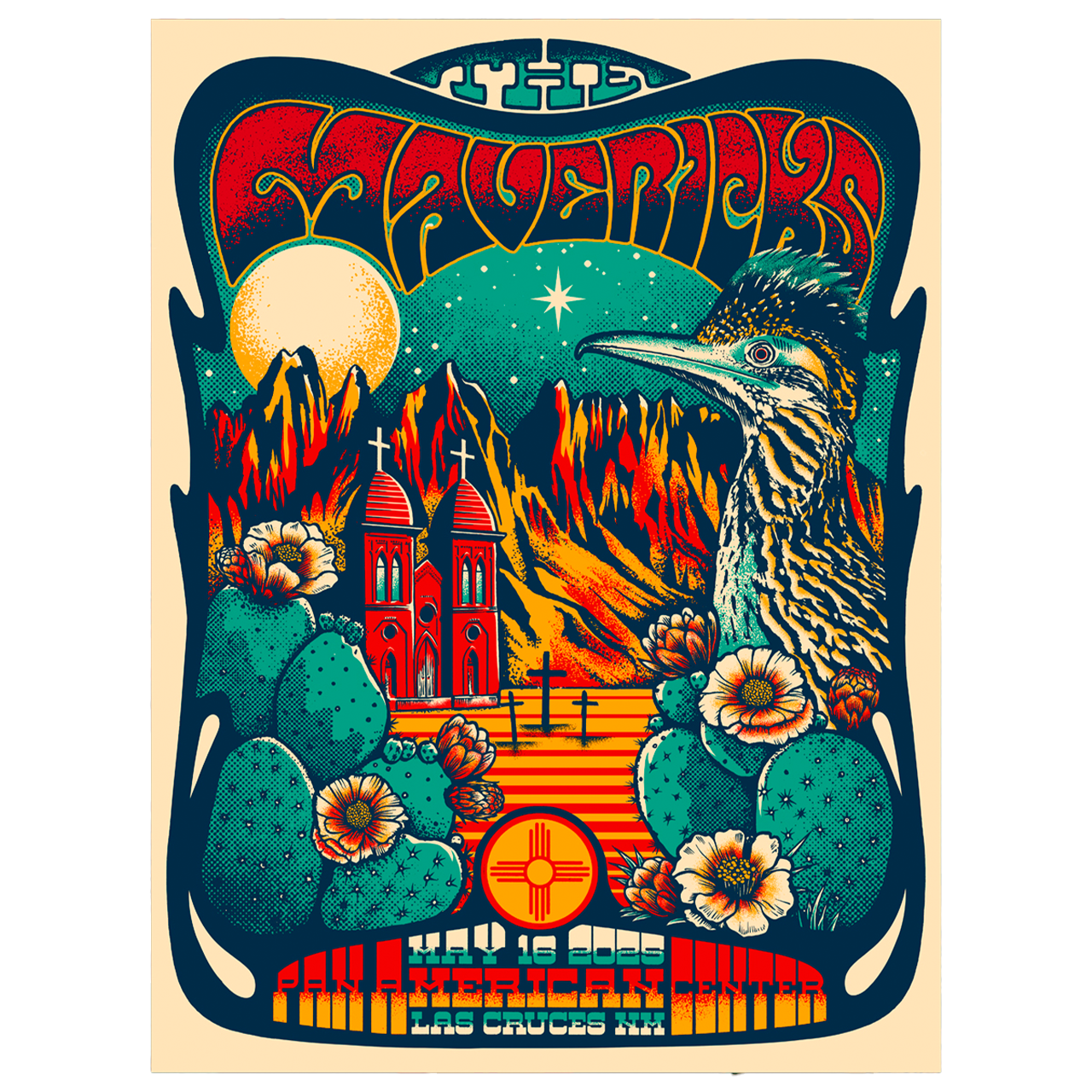 Autographed - Las Cruces, NM - Pan American Center Show Poster