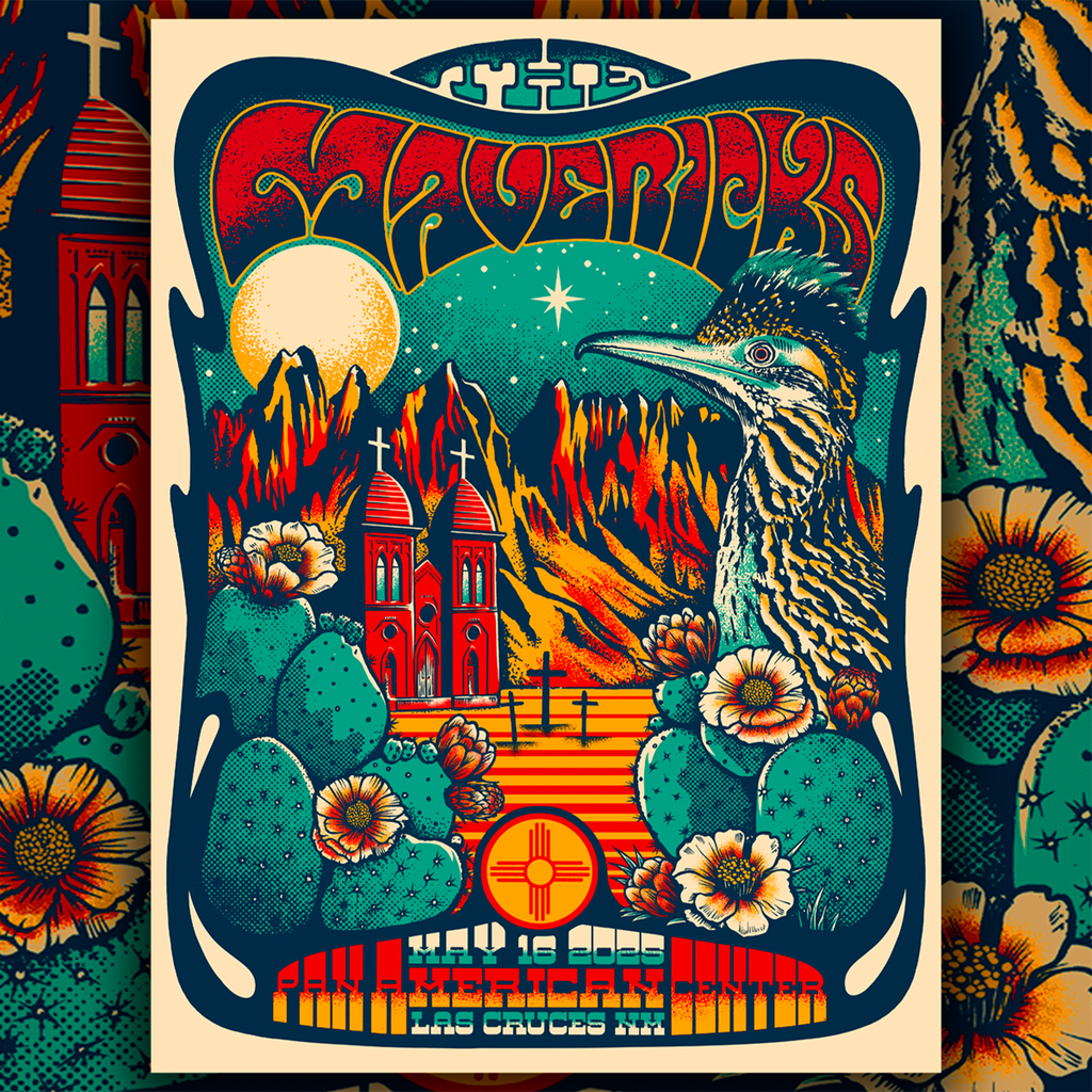 Autographed - Las Cruces, NM - Pan American Center Show Poster