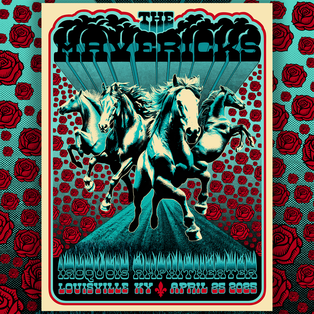 Autographed - Louisville, KY - Iroquois Amphitheater Show Poster - April 25, 2025