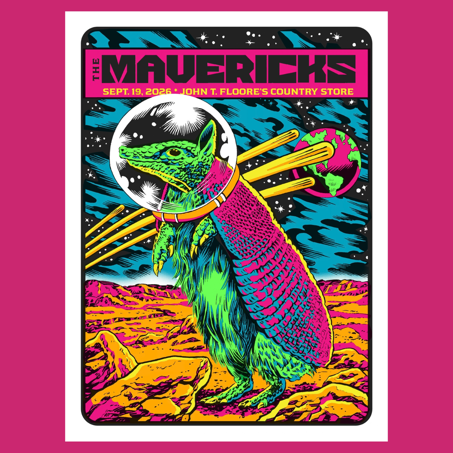 Autographed Helotes, TX Show Poster - September 19, 2026