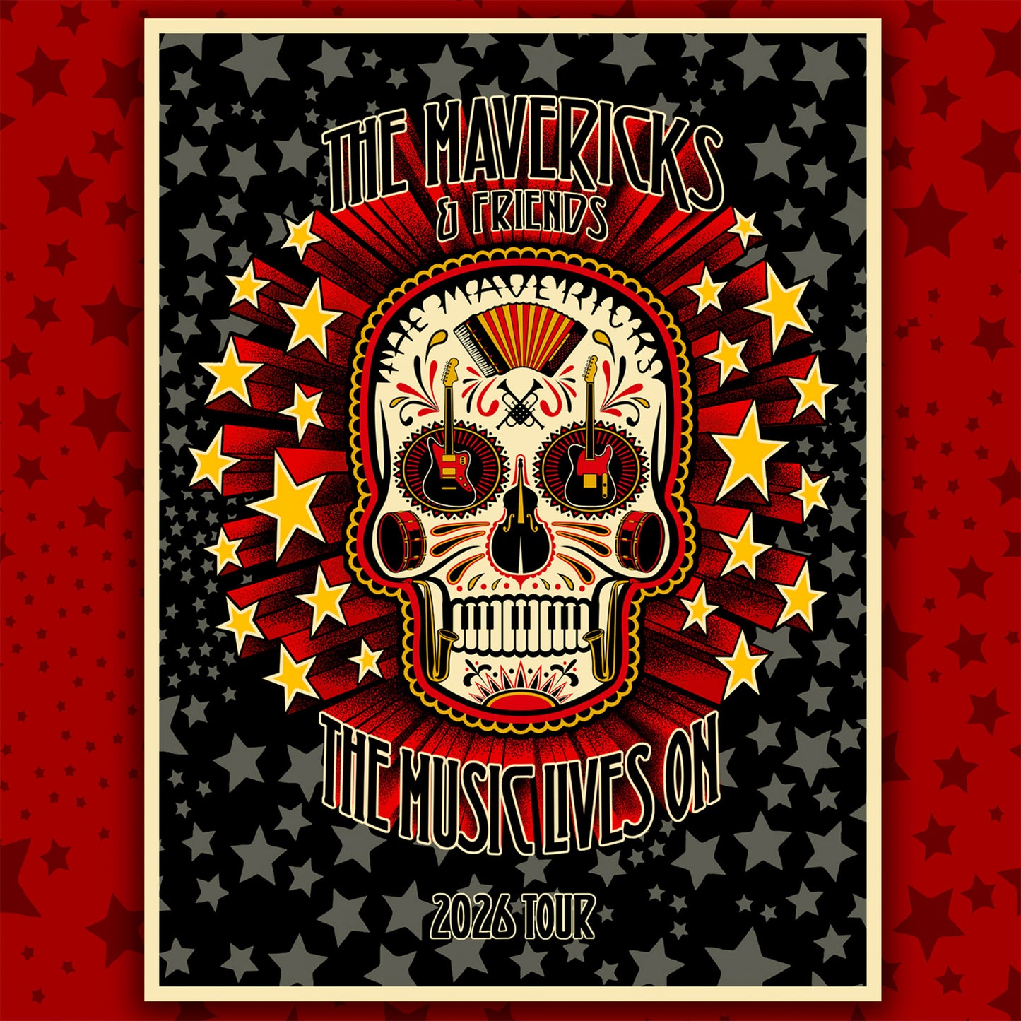 The Music Lives On Tour Poster