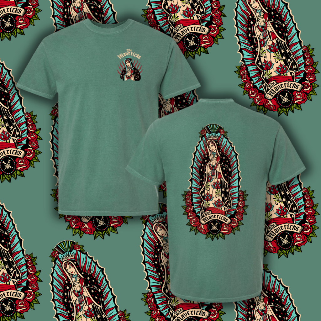 Our Lady Guadalupe Green Tee