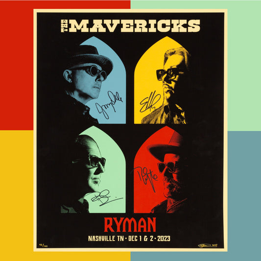 Autographed 2023 Ryman Poster