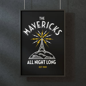 Autographed 'Radio Tower' Screen Print