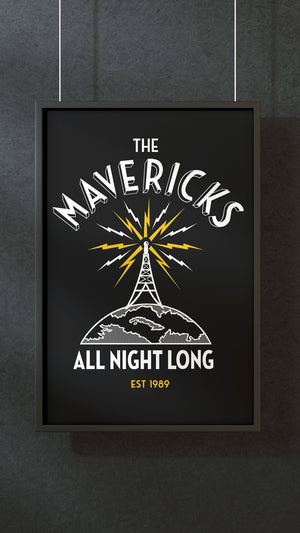 Autographed 'Radio Tower' Screen Print