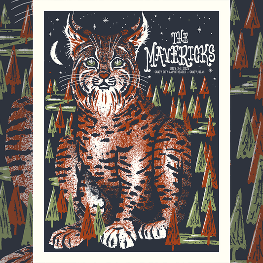 Autographed - Sandy, UT - Sandy City Amphitheater Show Poster