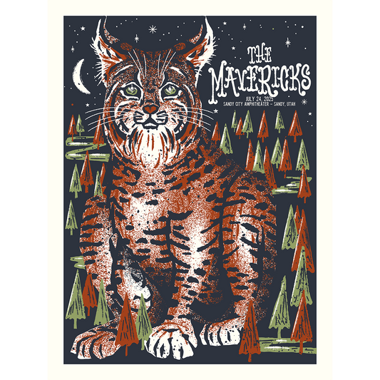 Autographed - Sandy, UT - Sandy City Amphitheater Show Poster