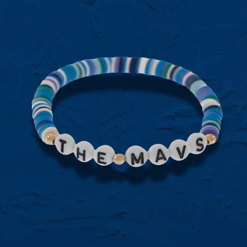 Colorful beaded bracelet.