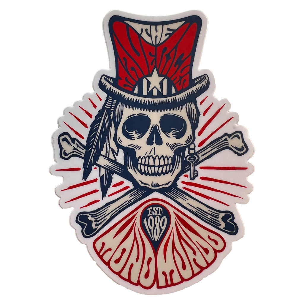 Mono Mundo Skull Sticker