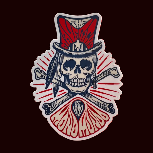 Mono Mundo Skull Sticker