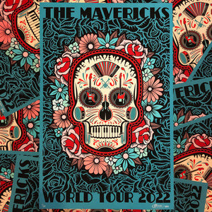 The Mavericks World Tour 2022 Poster - 2nd Edition