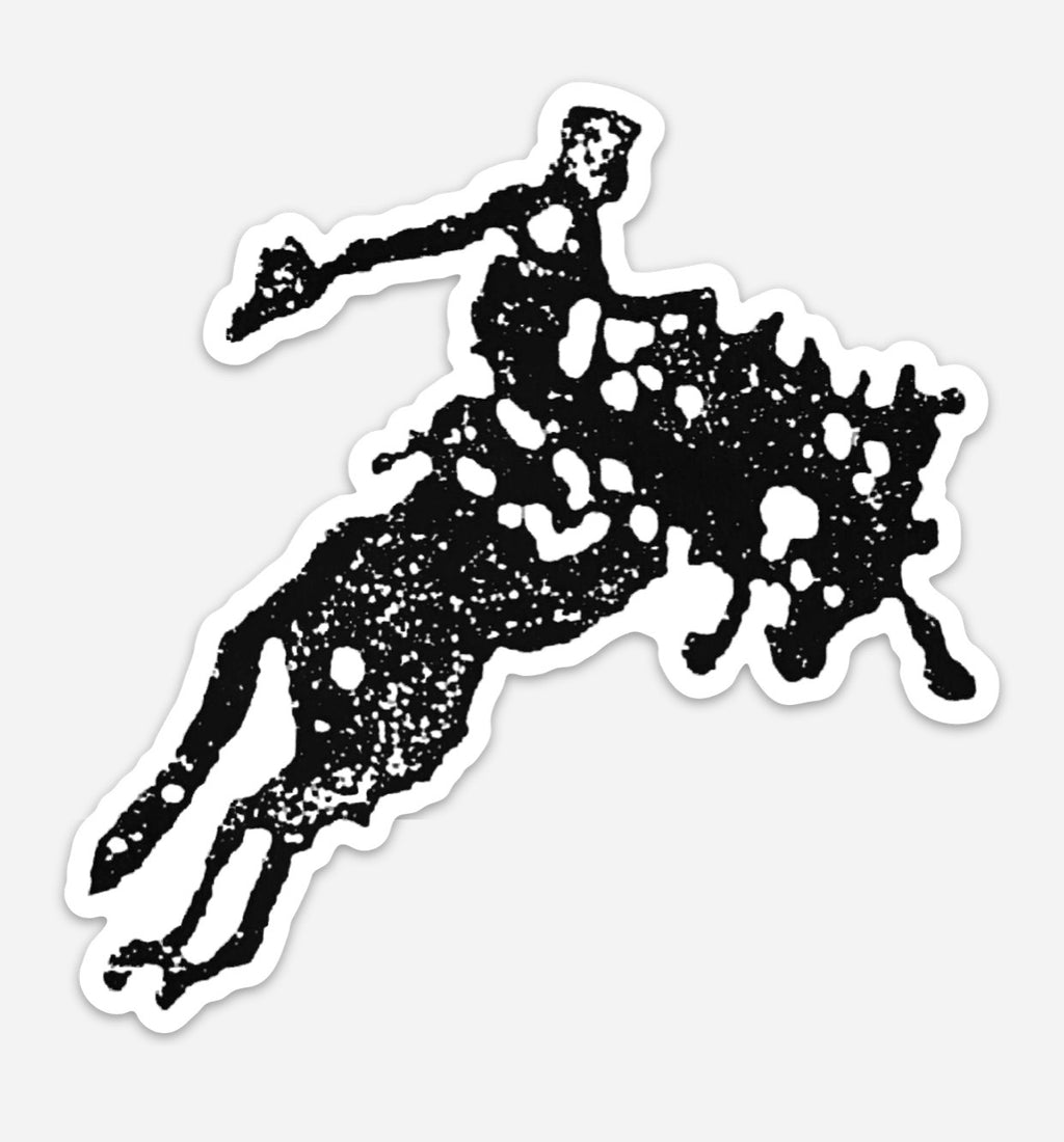 Mavericks Horse & Rider Sticker