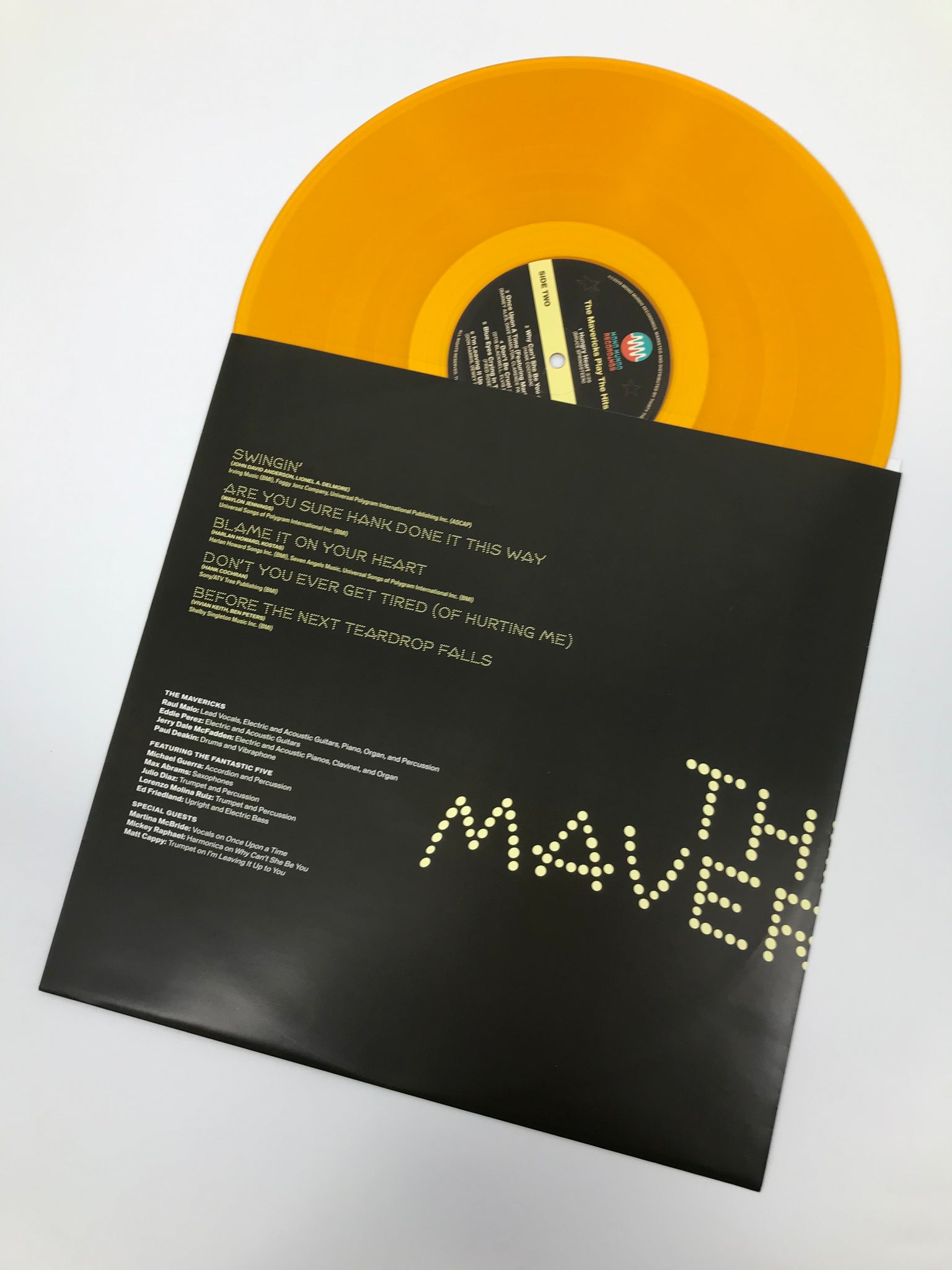Autographed Play The Hits Limited Edition Gold Vinyl