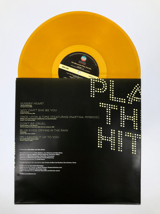 Play The Hits Limited Edition Gold Vinyl