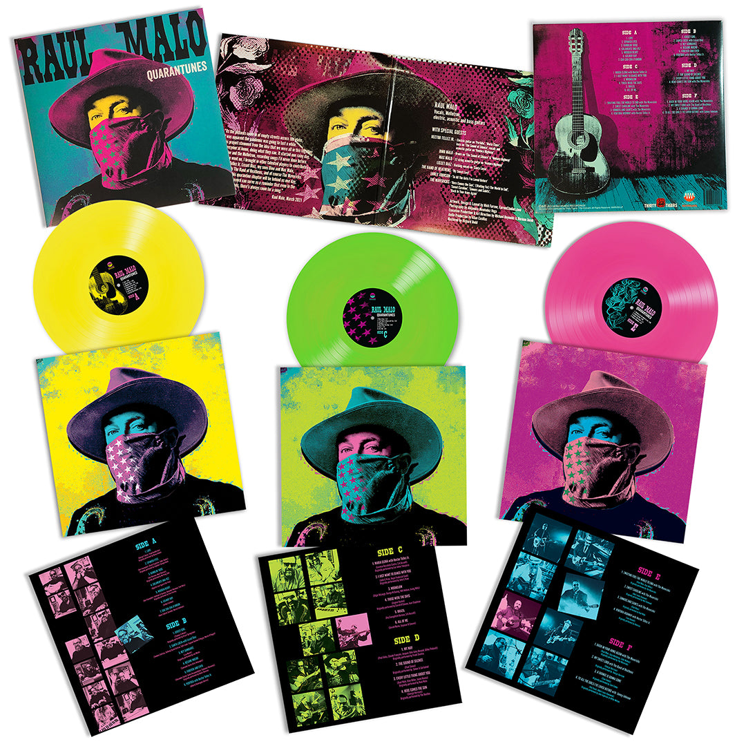 Autographed Limited Edition Raul Malo Quarantunes Vinyl
