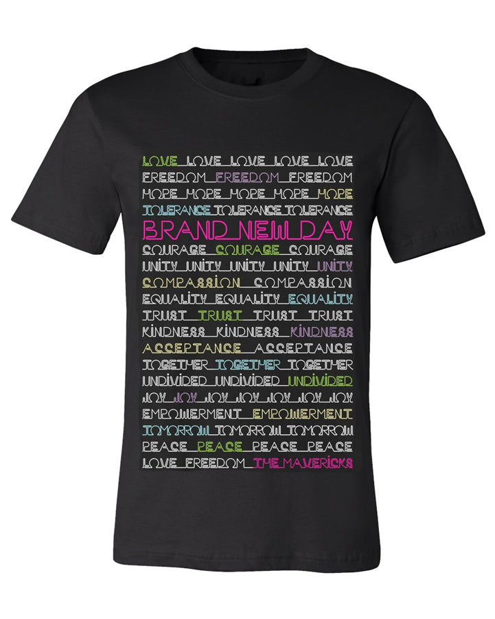 Gray 'Brand New Day' Words of Hope Shirt